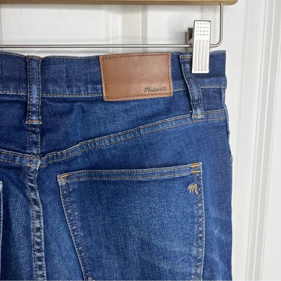 Madewell 9” High Riser Skinny Skinny Dark Wash Ankle Jeans Size 26 - Picture 5 of 7
